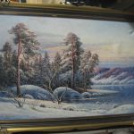 442 4007 OIL PAINTING